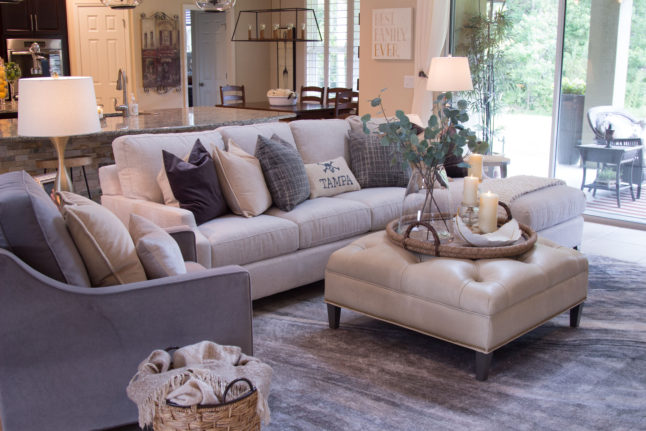 Our Family Room Redesign with Bassett Furniture - Lifestyle With ...
